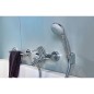 Mitigeur bain/douche Hansgrohe Talis S, chromé en saillie