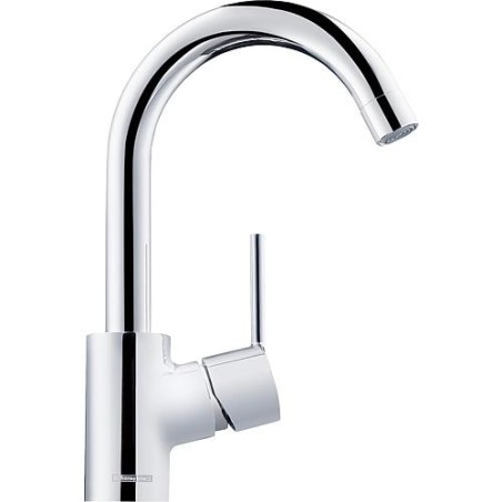 Mitigeur de lavabo Talis S chromé - bec orientable saillie 145 mm