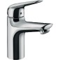 Mitigeur lavabo Hansgrohe 100 Novus, garniture d'ecoulem. chrome, entraxe 118mm