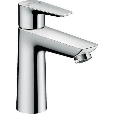 Mitigeur lavabo Hansgrohe 110 Talis E, garniture d'ecoul. chrome, entraxe 112mm