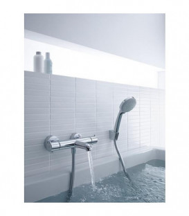 Mitigeur thermostatique Hansgrohe de baignoire, Ecostat 1001 CL chromé