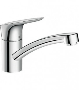 Mitigeur d'evier Hansgrohe 120 Logis, bec orientable, chromé basse pression