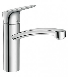 Mitigeur d'evier Hansgrohe 160 Logis, Bec orientable, chromé