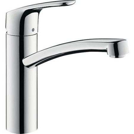 Mitigeur evier Hansgrohe Focus Eco C3, Orientable 360° saillie 220mm , chromé