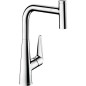 Mitigeur d'évier Hansgrohe Talis Select S300, bec extractible, chromé