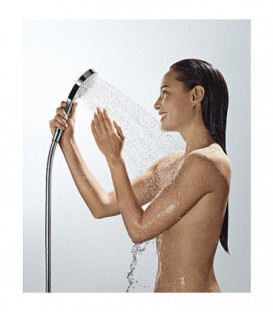 Douche manuelle Hansgrohe Croma - Select S Vario blanc/chrome