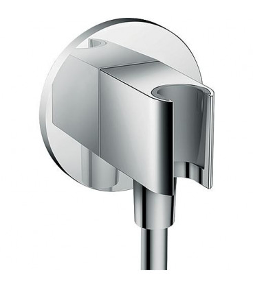 Hansgrohe Fixfit raccord mural S avec fixation de douchette DN15(1/2"), chrome