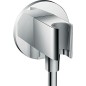 Hansgrohe Fixfit raccord mural S avec fixation de douchette DN15(1/2"), chrome