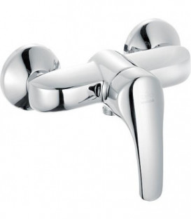 Mitigeur de douche avec douchette Serie Ascona, Saillie 150 mm, Chrome