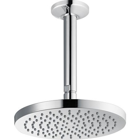 Pomme de douche Heinrichschulte diam. 200 mm, raccord plafond, chrome