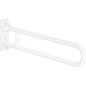 Hewi Poignee d'appui rabattable serie 801 blanc pur, acier longueur: 850mm