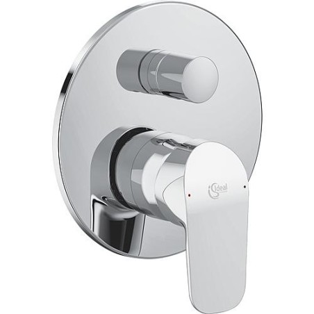 Mitigeur baignoire encastre Ideal Standard Ceraflex, rosace diam. 163 mm, chrome