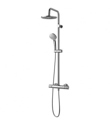 Colonne de douche Idealrain avec mitigeur thermostatique Ceratherm 100