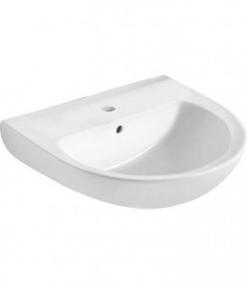 Lavabo Eurovit rond lxPxH :  600x465x215 mm 1 trou