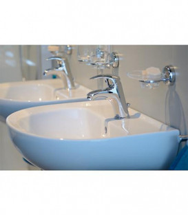 Lavabo Eurovit rond lxPxH :  650x475x215 mm 1 trou