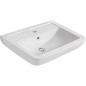 Lavabo carré Eurovit lxPxH :  600x460x190 mm 1 trou