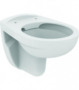 WC mural Ideal Standard Eurovit, sans bord de rincage blanc