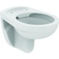 WC mural Ideal Standard Eurovit, sans bord de rincage blanc