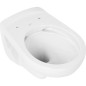 WC mural Ideal Standard Eurovit, sans bord de rincage blanc