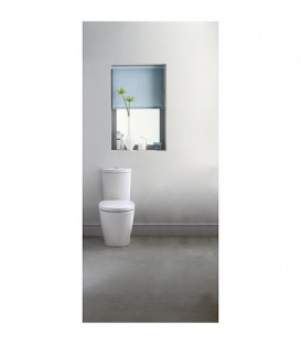 WC 'CONNECT ARC' - K C 001 WBUK sortie externe lxPxH  :  360x660x775mm