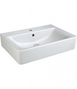 Lavabo 'CONNECT CUBE' - K F 001 WK lxPxH :  650x460x175 mm céramique blanc