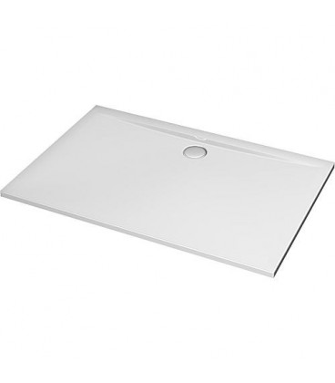 receveur de douche Ultra plat en acryl, blanc LxlxH: 1200x800x47 mm