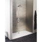 Receveur douche d'angle Ultra Flat en acrylique, blanc LxlxH : 1200x900x47 mm