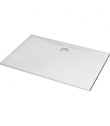 receveur carre Ultra plat en acryl. blanc LxlxH: 1700x800x47 mm