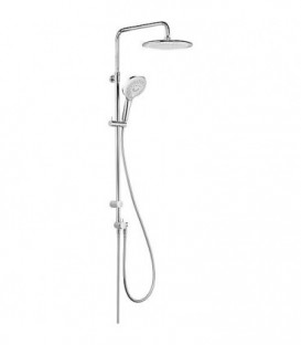 Systeme douche Kludi Freshline chromé, réglable en hauteur 980 - 1290mm