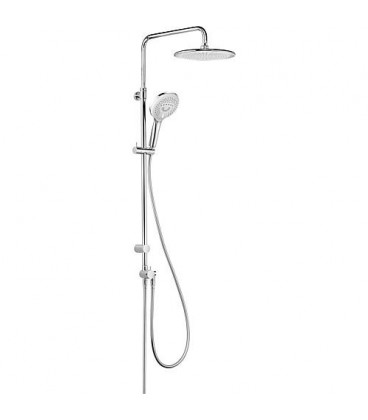 Systeme douche Kludi Freshline chromé, réglable en hauteur 980 - 1290mm