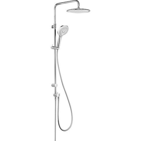 Systeme douche Kludi Freshline chromé, réglable en hauteur 980 - 1290mm