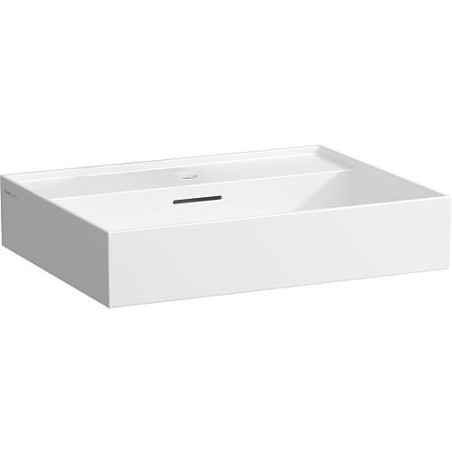 Vasque Laufen Kartell 600x460mm, blanc, avec trop-plein 1 trou robinet centré