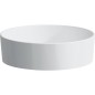 Vasque Laufen Kartell 420x135mm, blanc, sans trop-plein sans trou robinet