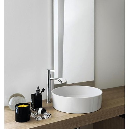 Vasque Laufen Kartell 420x135mm, blanc, sans trop-plein sans trou robinet