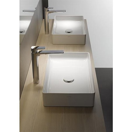 Vasque Laufen Living 600x360mm, blanc, sans trop-plein sans trou robinet