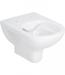 WC suspendu Laufen PRO blanc, sans bord de rincage lxhxp: 360x340x530mm