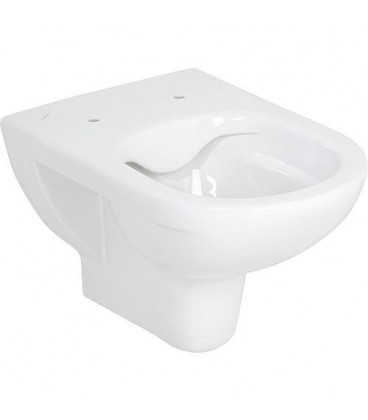 WC suspendu Laufen PRO blanc, sans bord de rincage lxhxp: 360x340x530mm