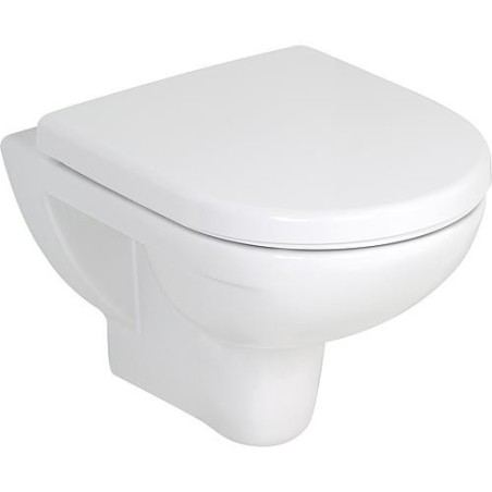 WC suspendu Laufen PRO blanc, sans bord de rincage lxhxp: 360x340x530mm