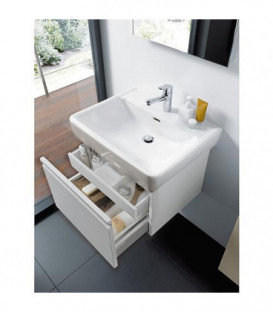 Vasque Laufen PRO S blanc, avec trop-plein lxhxp: 550x175x465mm