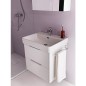 Vasque Laufen PRO S blanc, avec trop-plein lxhxp: 600x175x465mm