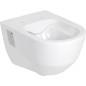 WC suspendu Laufen PRO blanc sans bord de rincage, avec niche fixation, lxhxp: 360x340x530mm