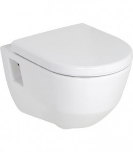 WC suspendu Laufen PRO blanc sans bord de rincage, avec niche fixation, lxhxp: 360x340x530mm