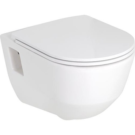 Combi-Pack Laufen PRO WC suspen- -du sans bord de rincage, niche pour fixation,Softclose,amovible