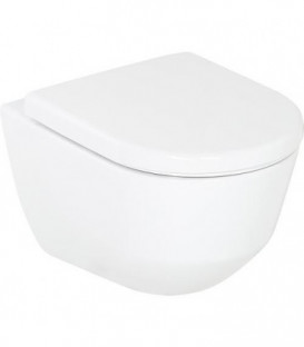 WC suspendu Laufen PRO blanc, sanc bord de rincage lxhxp: 360x340x530mm