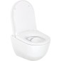 WC suspendu Laufen PRO blanc, sanc bord de rincage lxhxp: 360x340x530mm