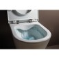 WC suspendu Laufen PRO blanc, sanc bord de rincage lxhxp: 360x340x530mm