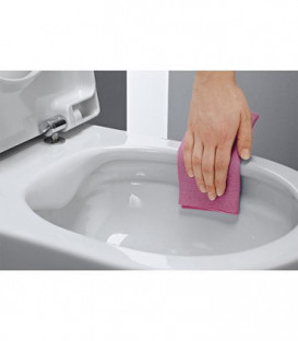 WC suspendu Laufen PRO blanc, sanc bord de rincage lxhxp: 360x340x530mm