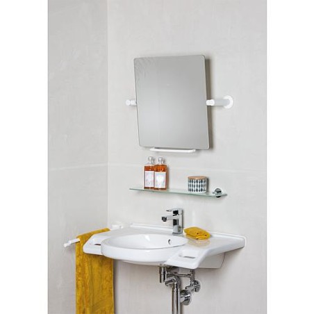 Miroir a bascule Nylon Care couleur Manhattan 067 590x500x153mm