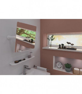 Miroir a bascule Nylon Care couleur Manhattan 067 590x500x153mm