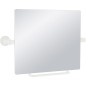 Miroir a bascule Nylon Care blanc 019 590x500x153mm